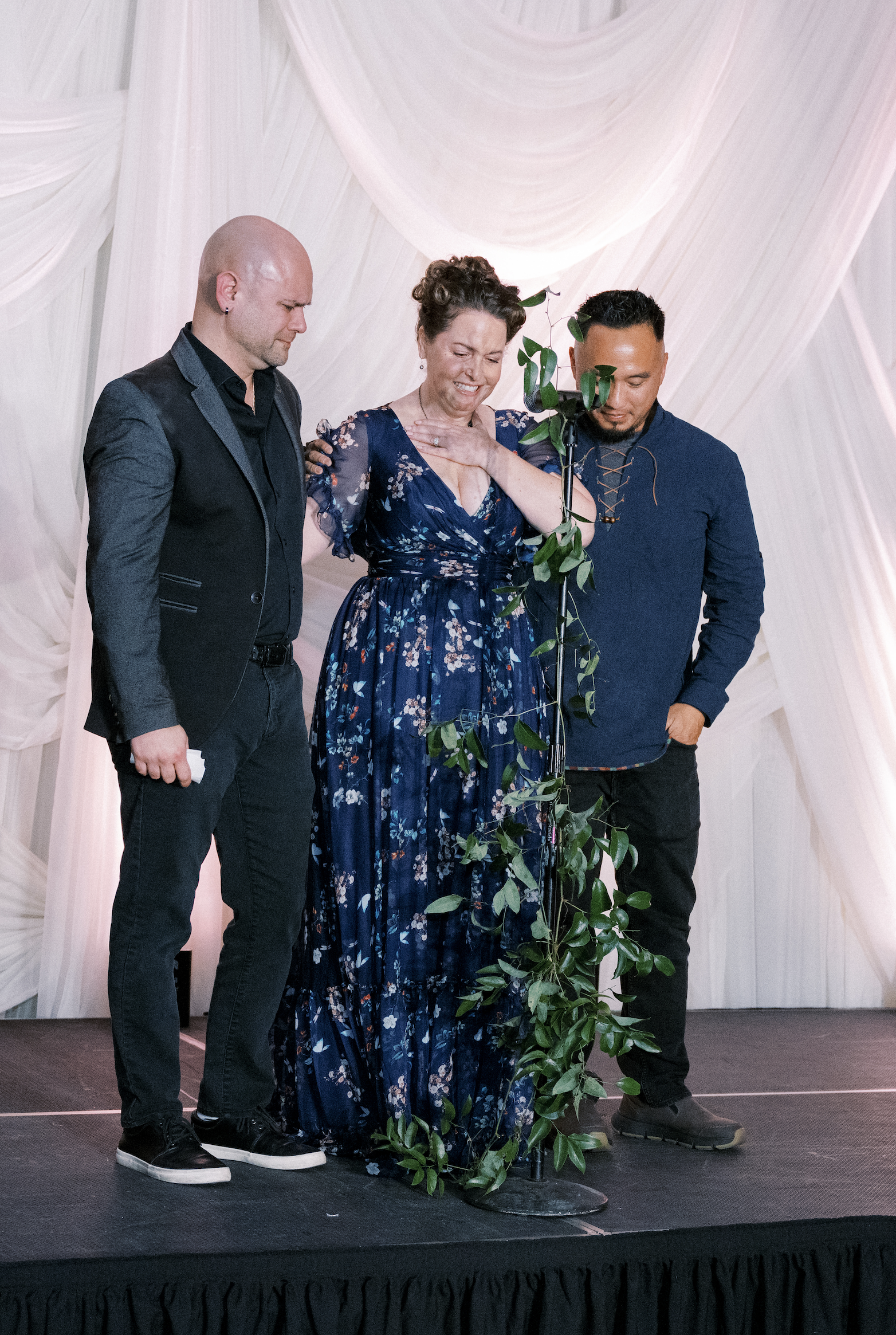 Award presentation moment during The Rings Central Coast Wedding Industry Awards ceremony